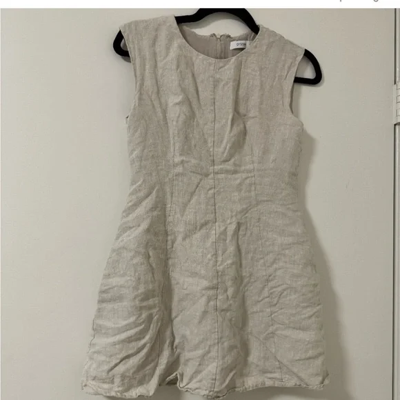 dissh linen shirt dress LUNE FONDANT LINEN SHIRT main image 0